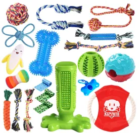 20 Pack Puppies Teething Chew Toys