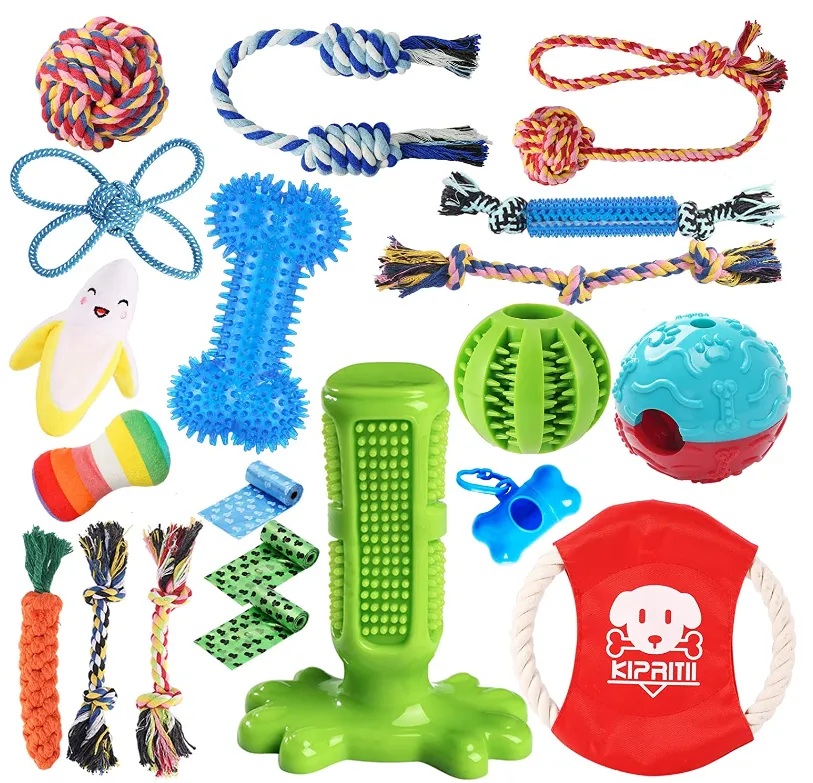 20 Pack Puppies Teething Chew Toys