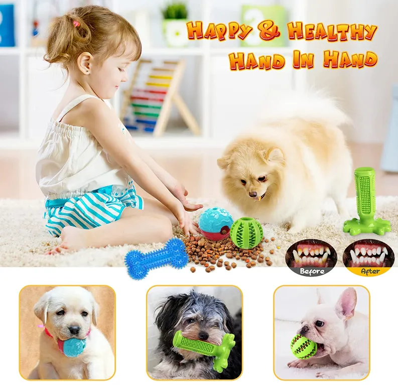20 Pack Puppies Teething Chew Toys