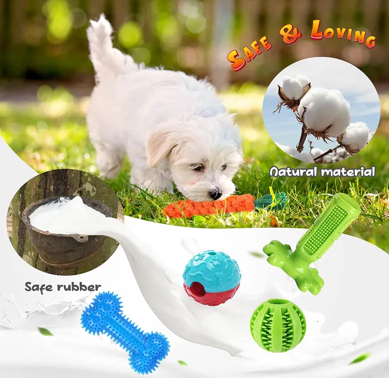 20 Pack Puppies Teething Chew Toys