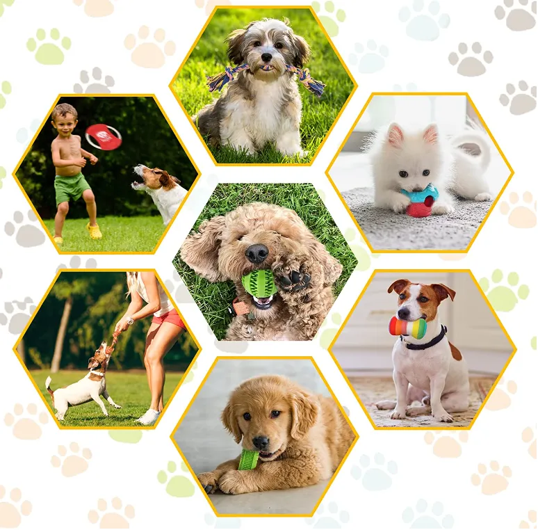 20 Pack Puppies Teething Chew Toys