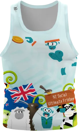 2015 Vol 1 Replica Light Blue Singlet