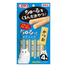 3 FOR $16: Ciao Churutto Tuna Katsuo Liquid Cat Treats 28g