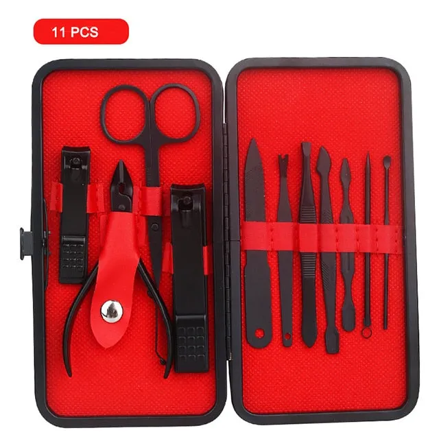 7/10/12/16/18 PCS Scissors Nail Clippers Set