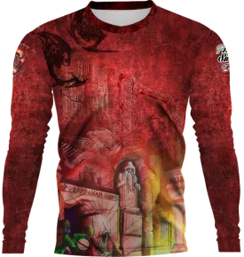 Blue Monkey 2017 Red Long Sleeve