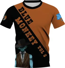Blue Monkey Old West V8 Black/Orange Jersey