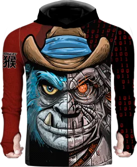 Blue Monkey TX Red Sun Hoodie