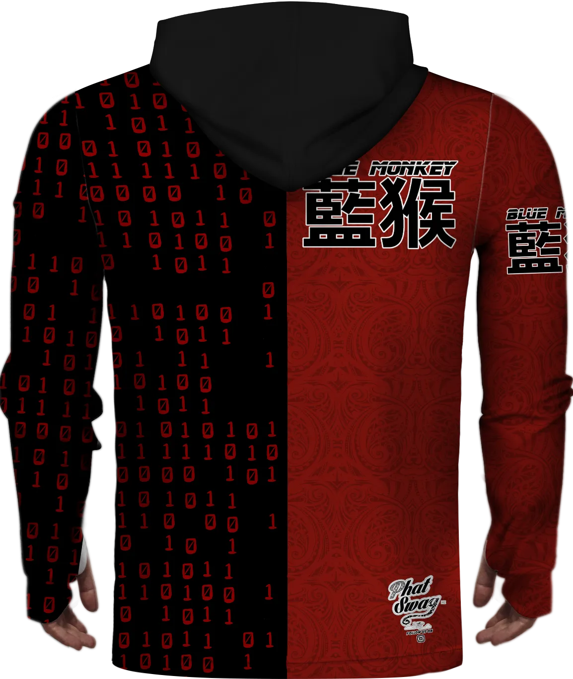 Blue Monkey TX Red Sun Hoodie