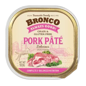 Bronco Dog Pork Pate 100g