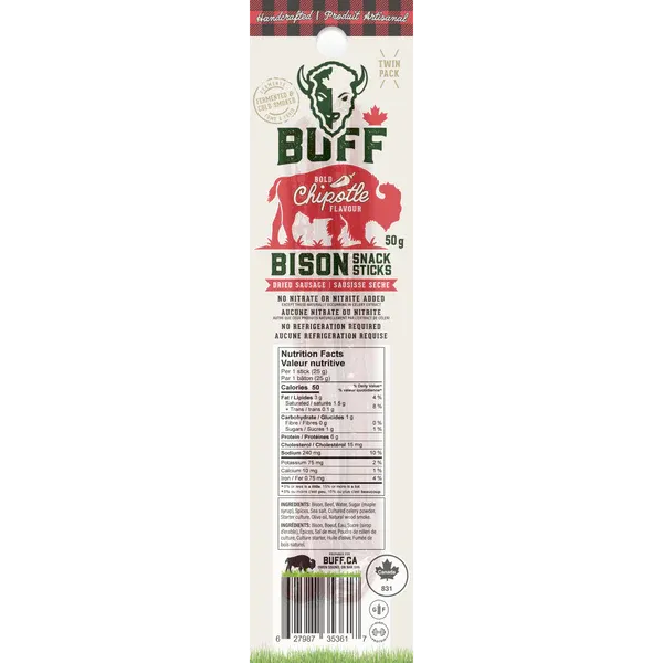 Buff Bison | Snack Sticks