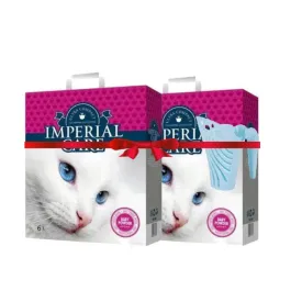 Combo MPERIAL CARE premium clumping cat litter 6L 2bags and gift  Cat Litter Shovel 17Cm*12Cm