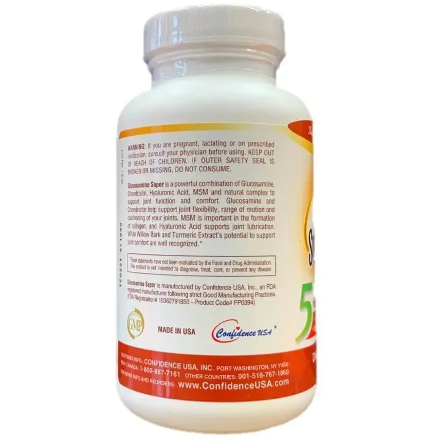 Confidence Glucosamine Plus Super (120 Tablets)