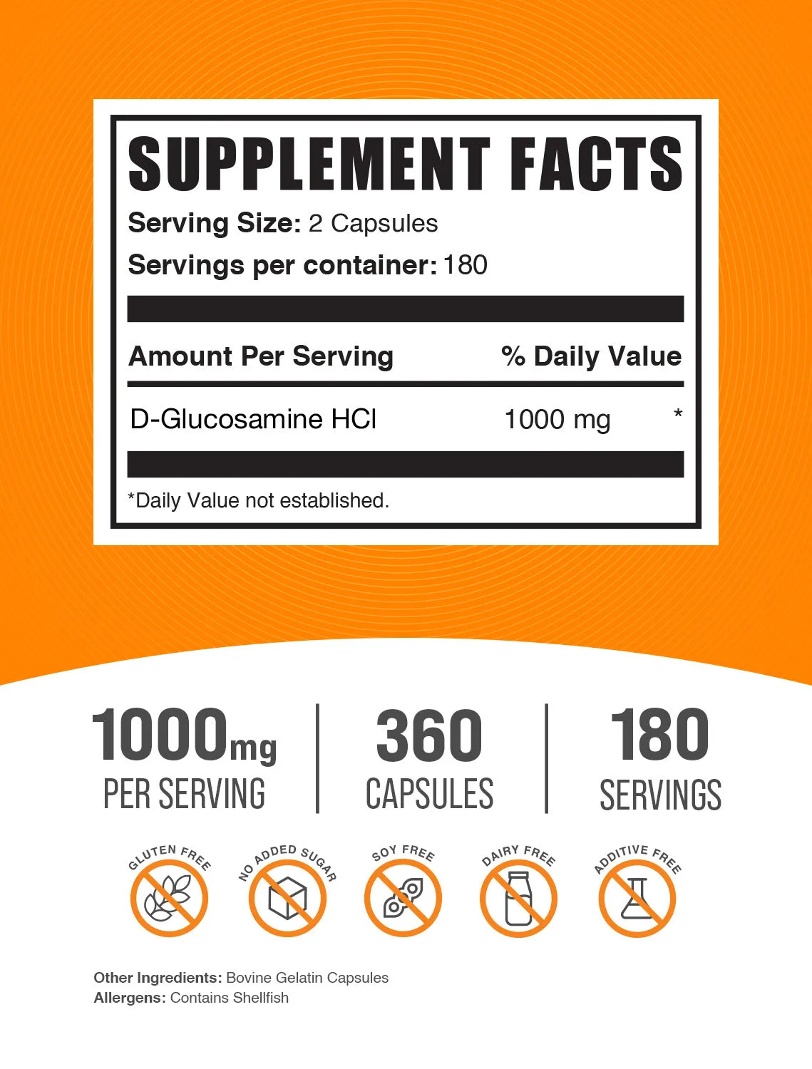 D-Glucosamine HCl Capsules
