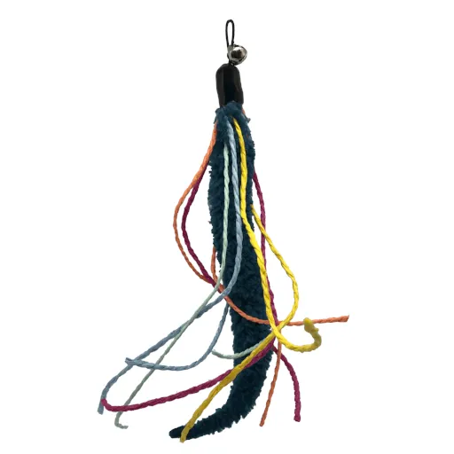 Dezi & Roo Wiggly Wand Toy with Worm Tail