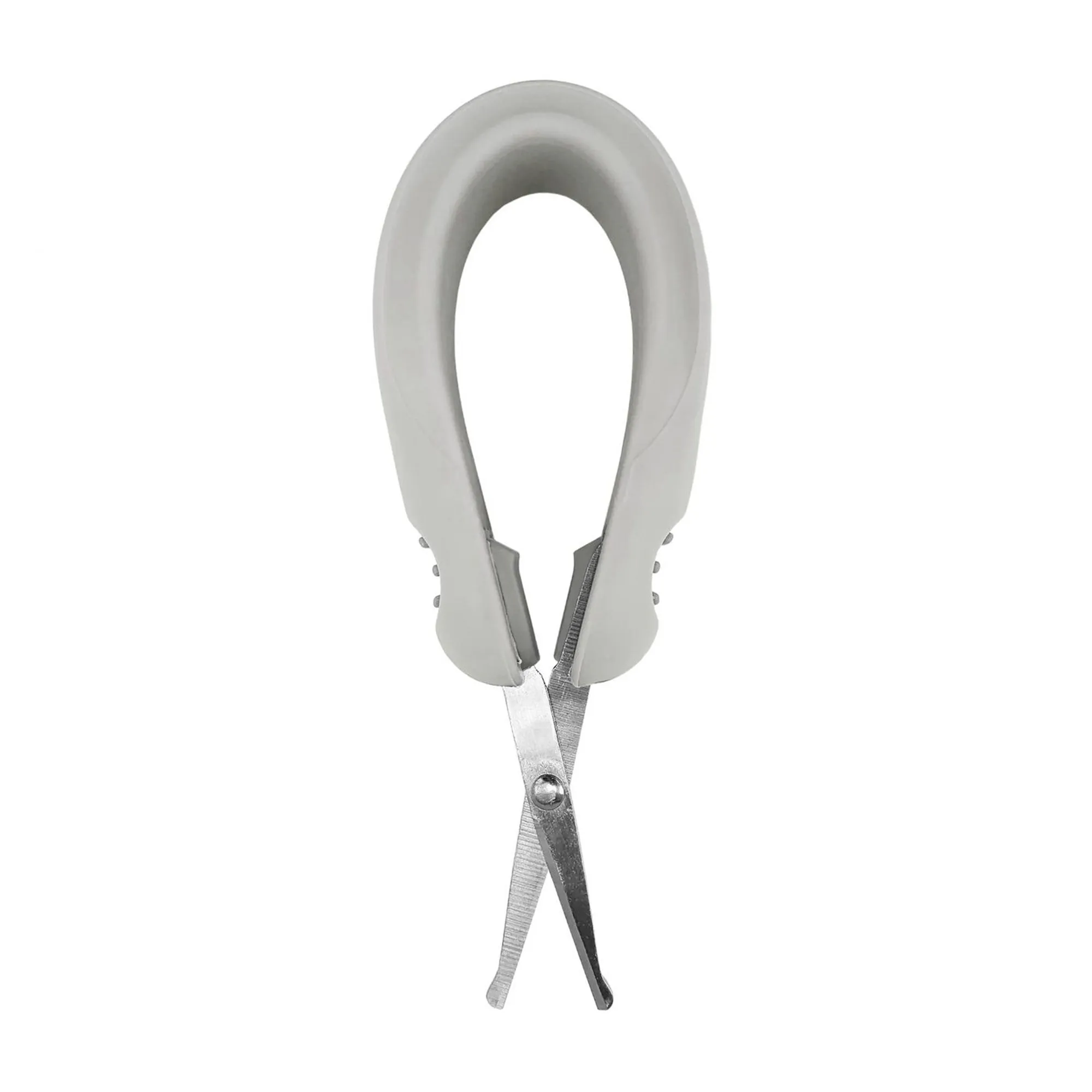 Dr. Brown's Grooming Safe Squeeze Nail Scissors (Birth to 24 Months) Grey