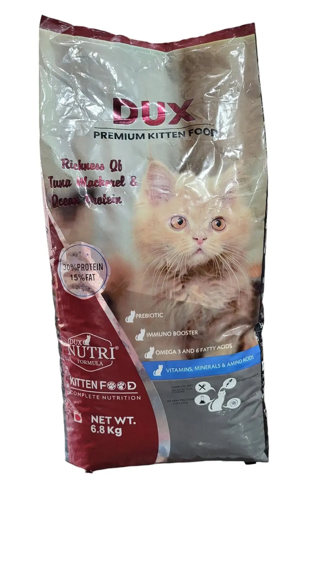 Dux Kitten Cat Food Chicken Food 6.8kg