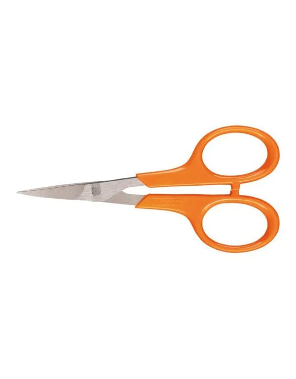 Fiskars Classic Curved Embroidery Scissors, 10cm