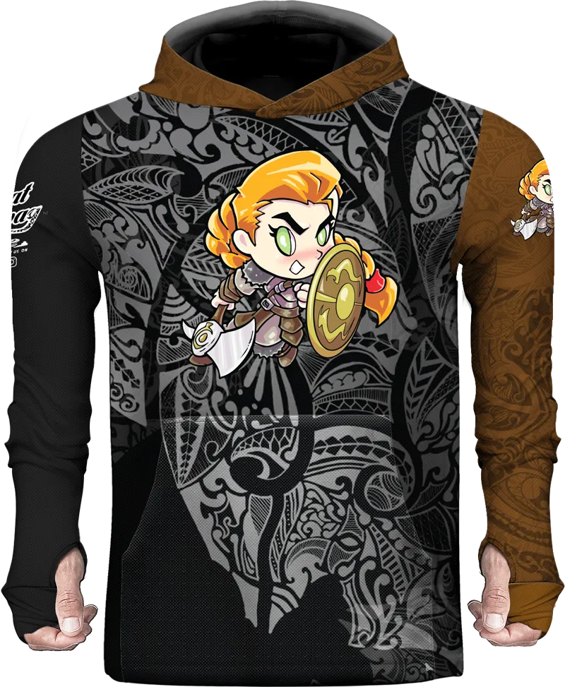 Frida Viking Queen Sun Hoodie