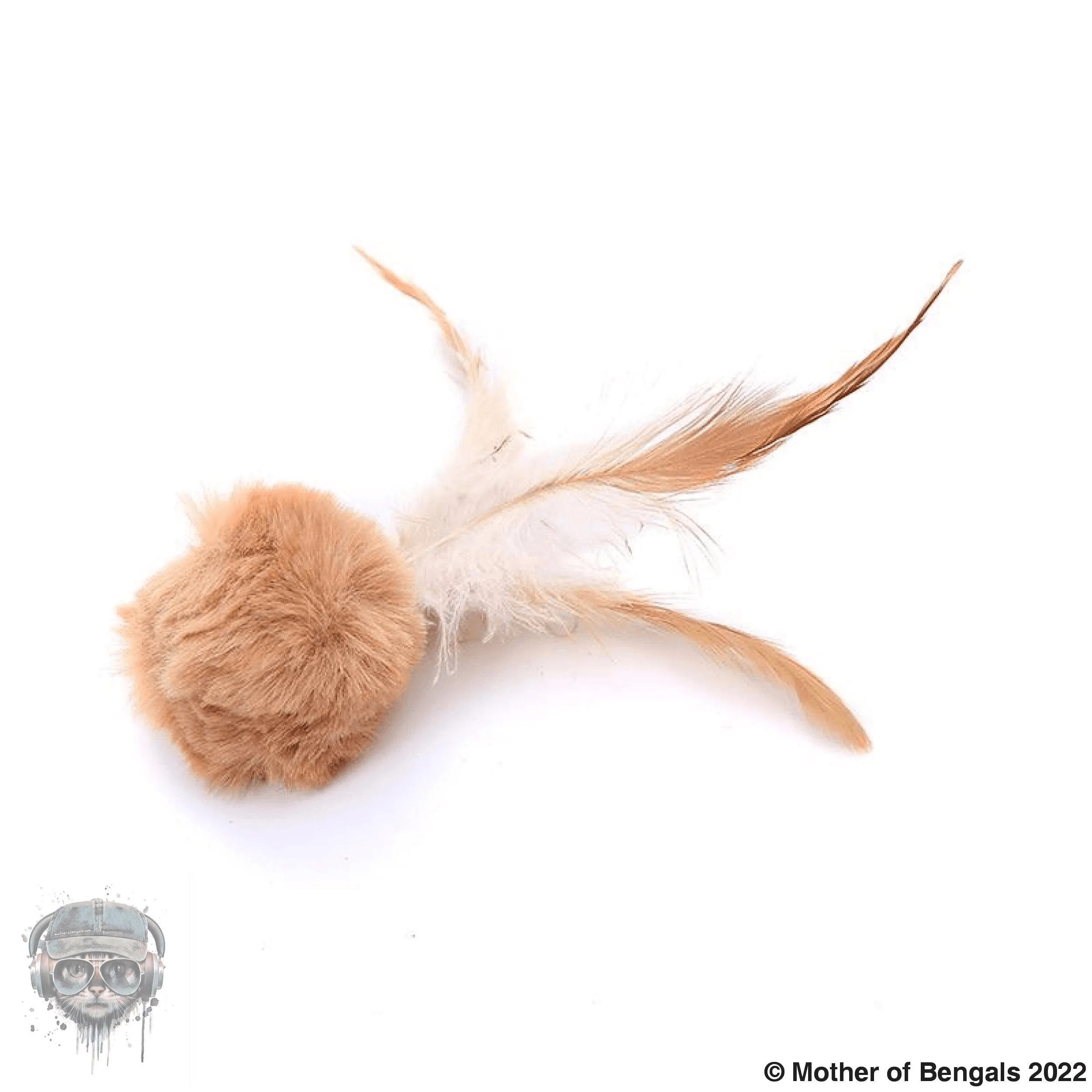 FurPrize!  Snow Ball Feather Wand Refill