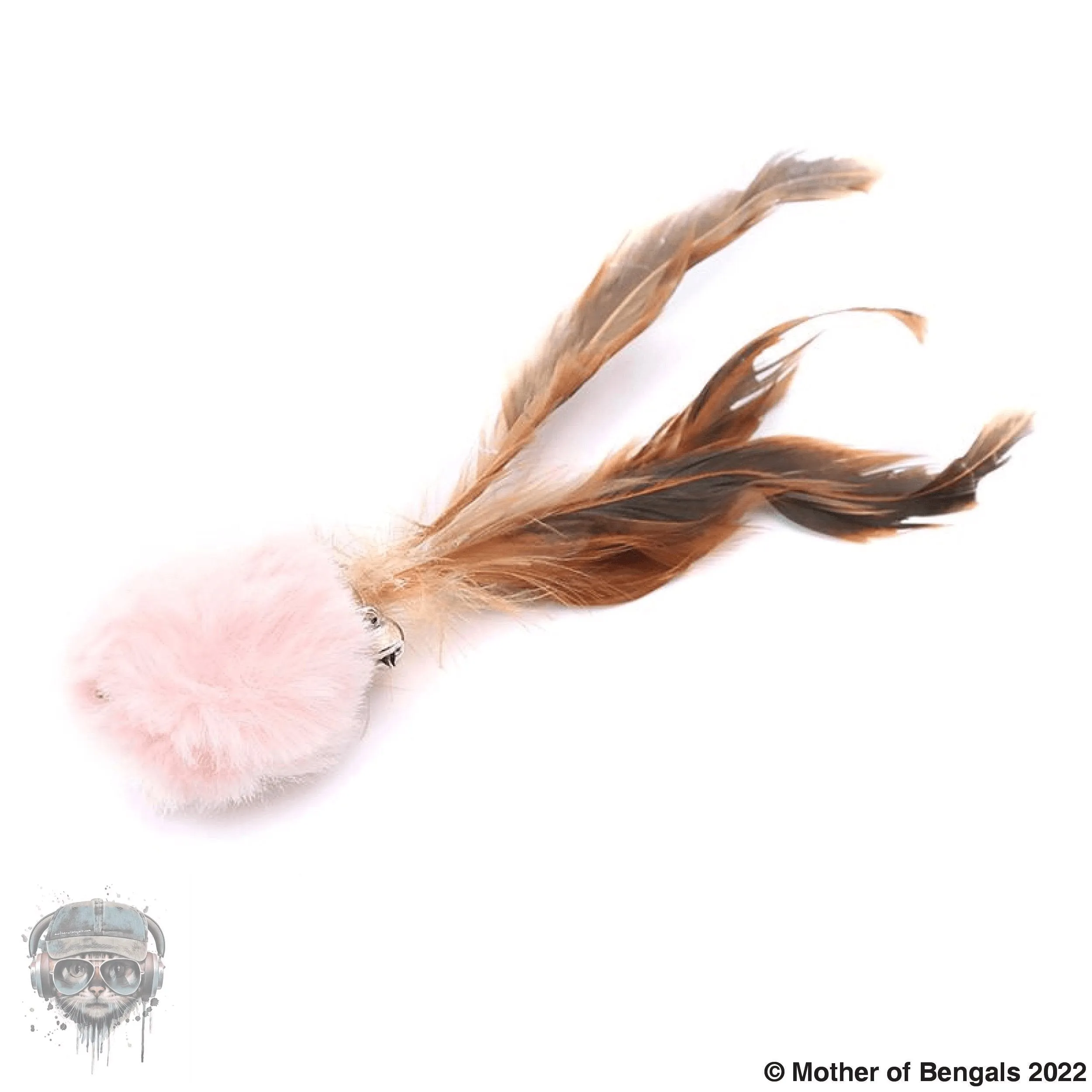 FurPrize!  Snow Ball Feather Wand Refill