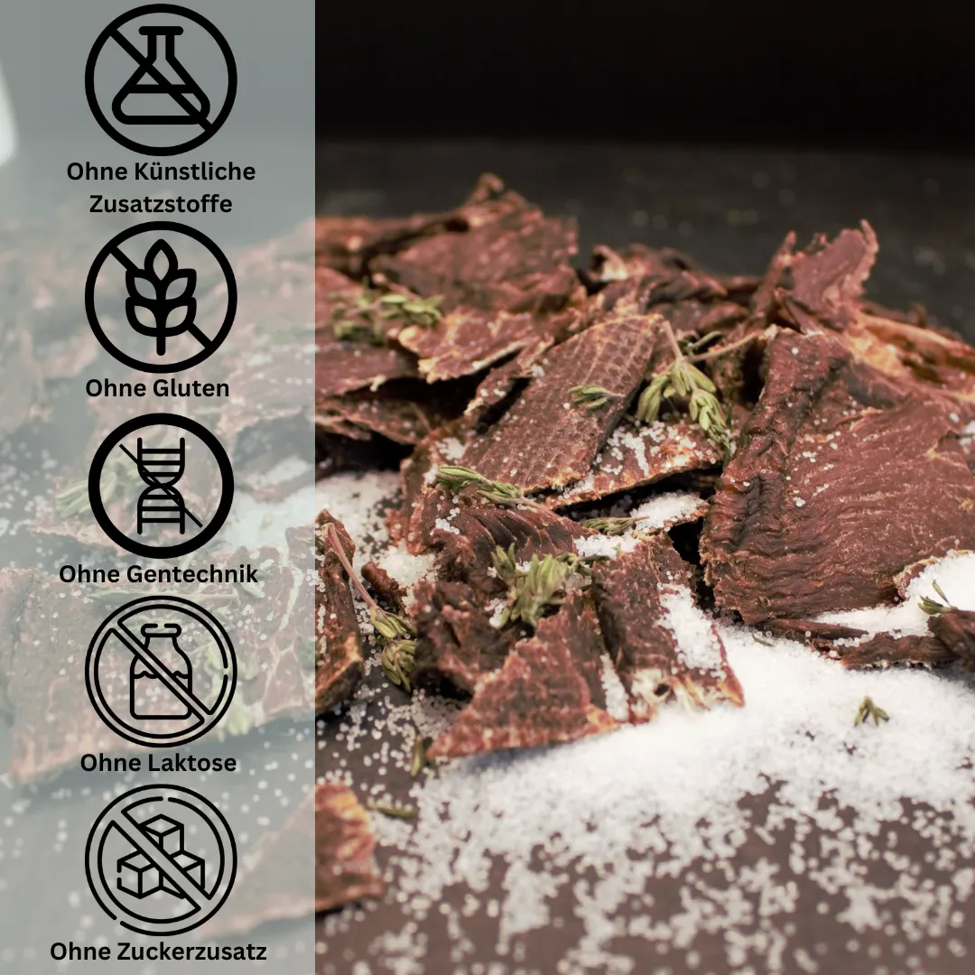 Halal Beef Jerky - Meersalz & Thymian