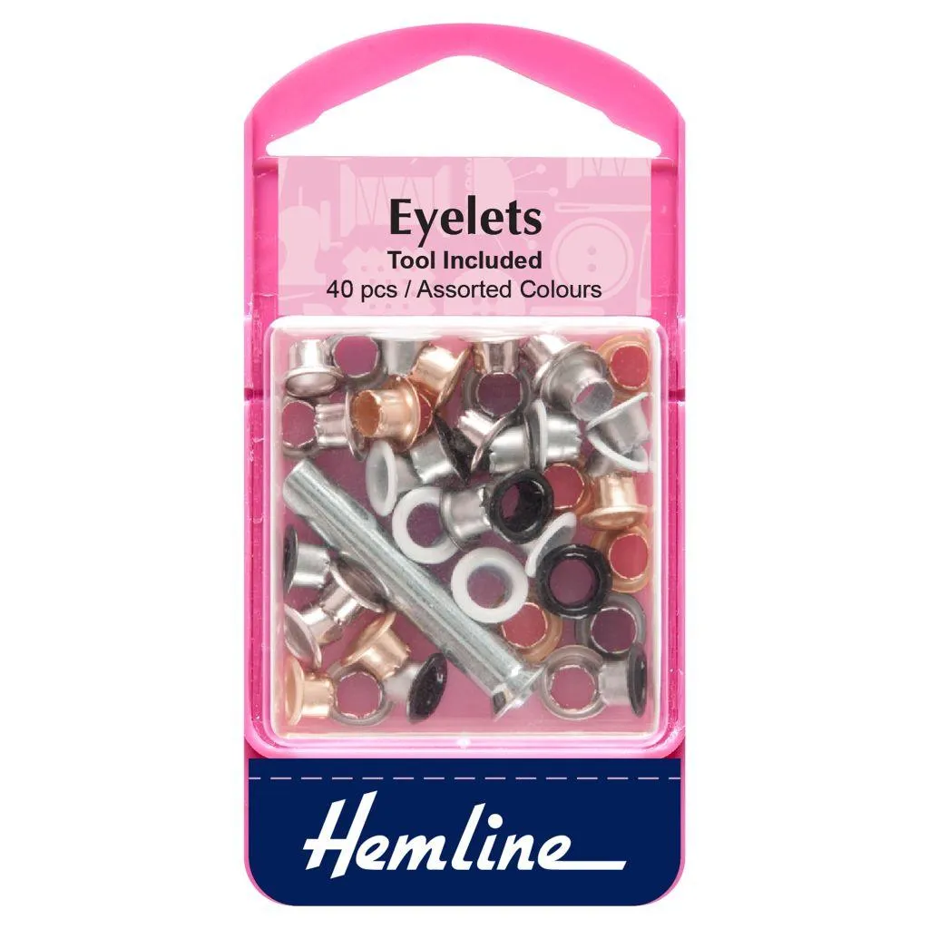 Hemline Eyelets with Tools