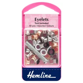 Hemline Eyelets with Tools