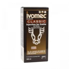 Ivomec Classic Injection for Cattle and Sheep 500ml
