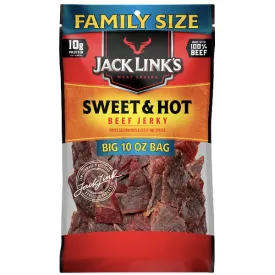 Jack Link's Jerky, Sweet & Hot, Family Size, 10 oz.