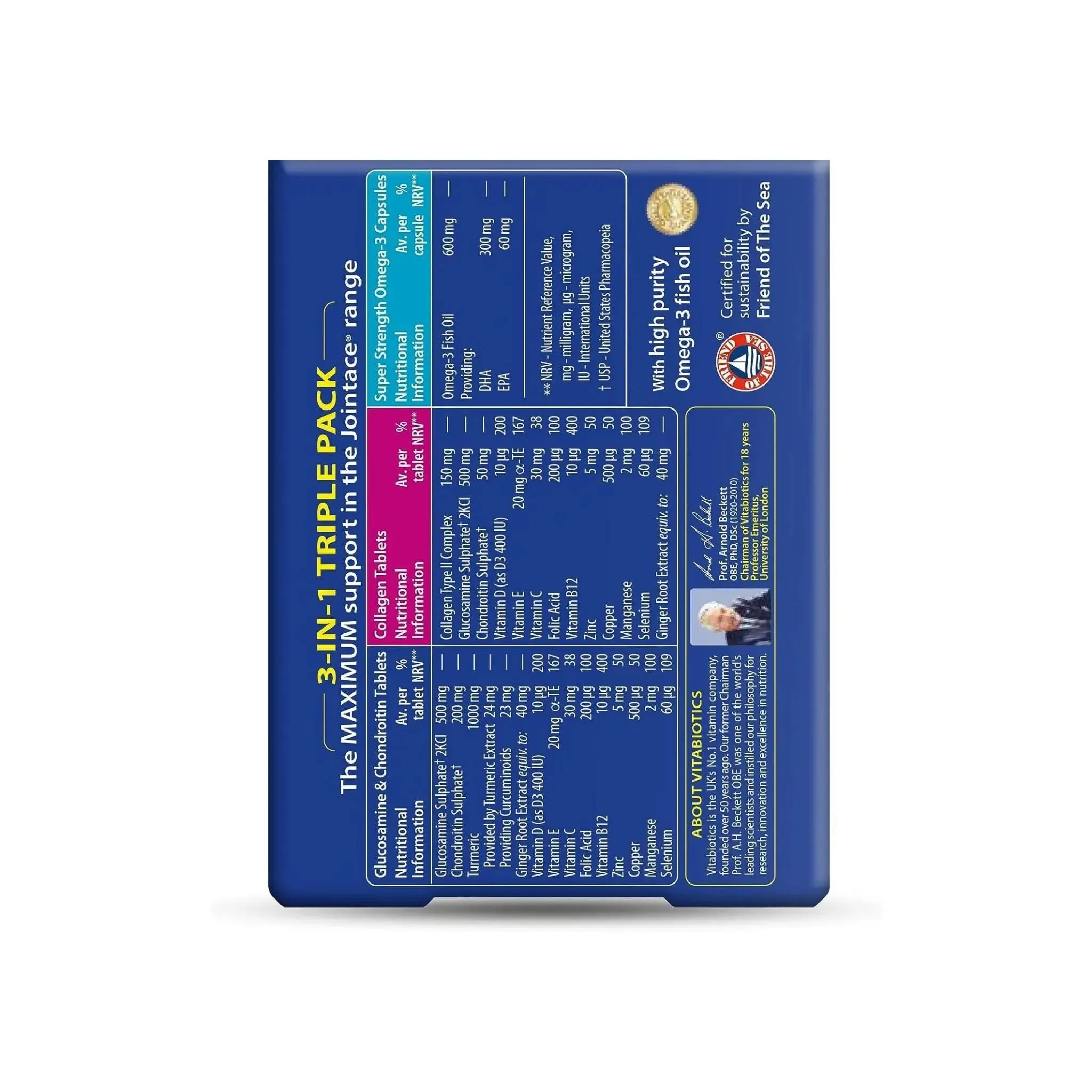 Jointace Vitabiotics Max, 84 Count (Pack of 1)