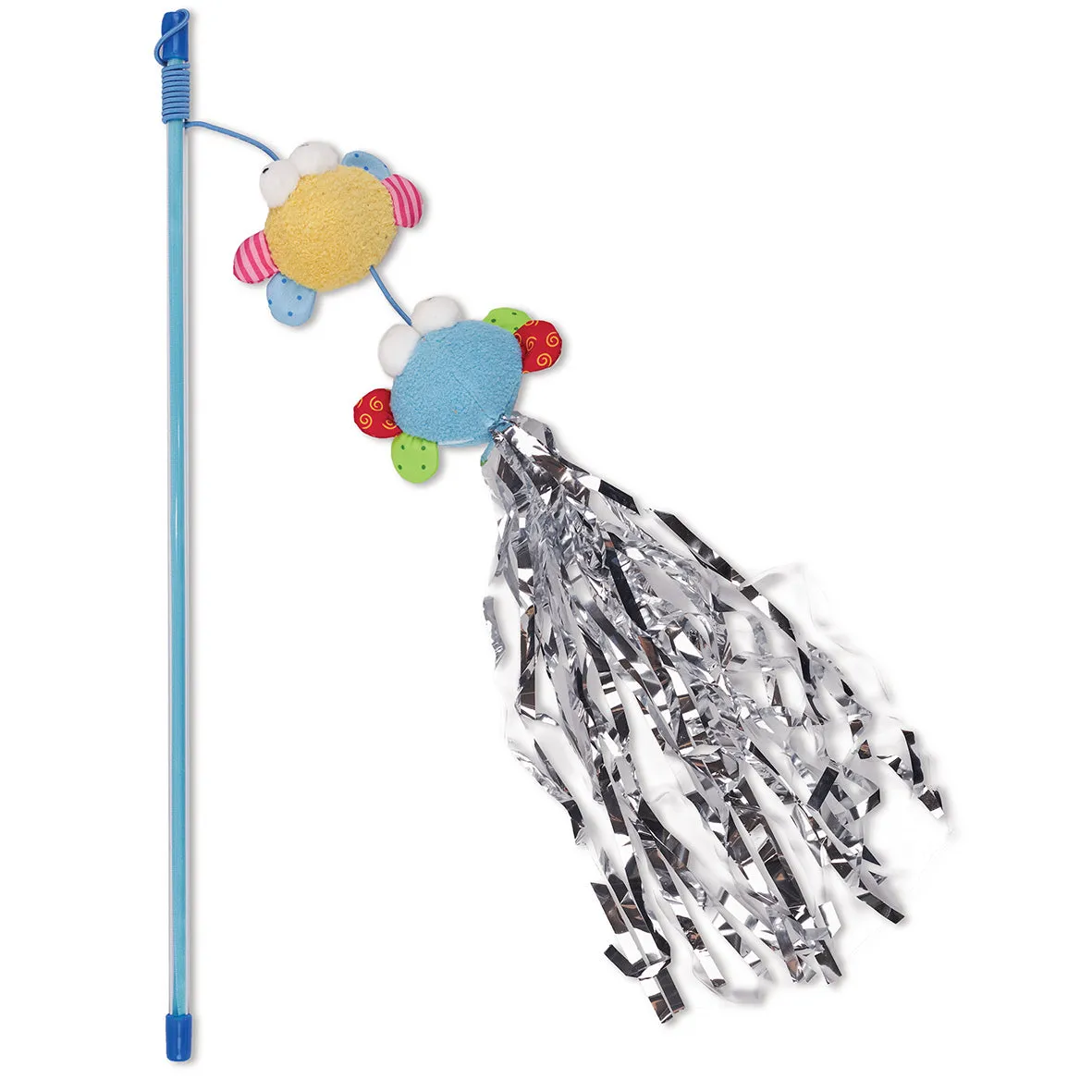 Kazoo Butterfly High Chase and Play Wand Cat Toy {)_(}