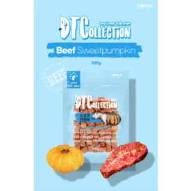 Korean Pet Food Dog Treat Collection Beef & Sweet Pumpkin Jerky 200g