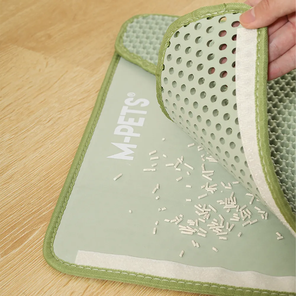 M-PETS Duplex Green Cat Litter Mat