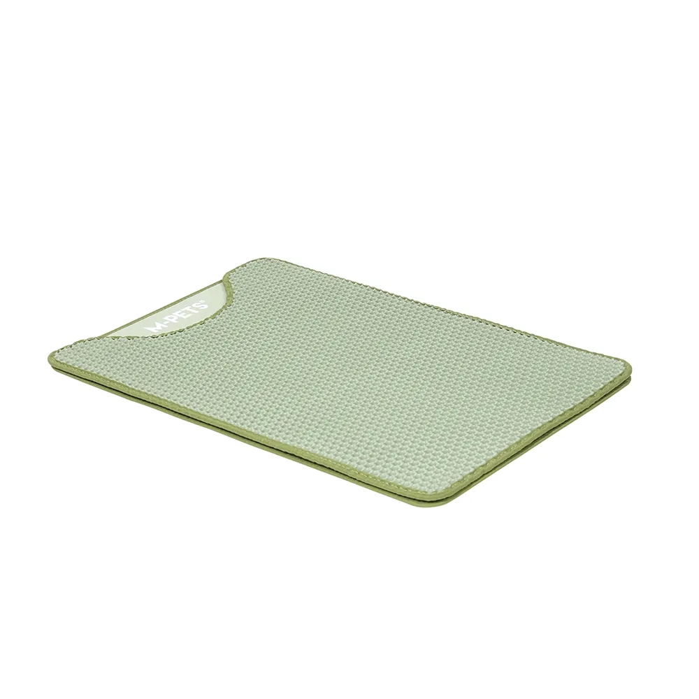 M-PETS Duplex Green Cat Litter Mat