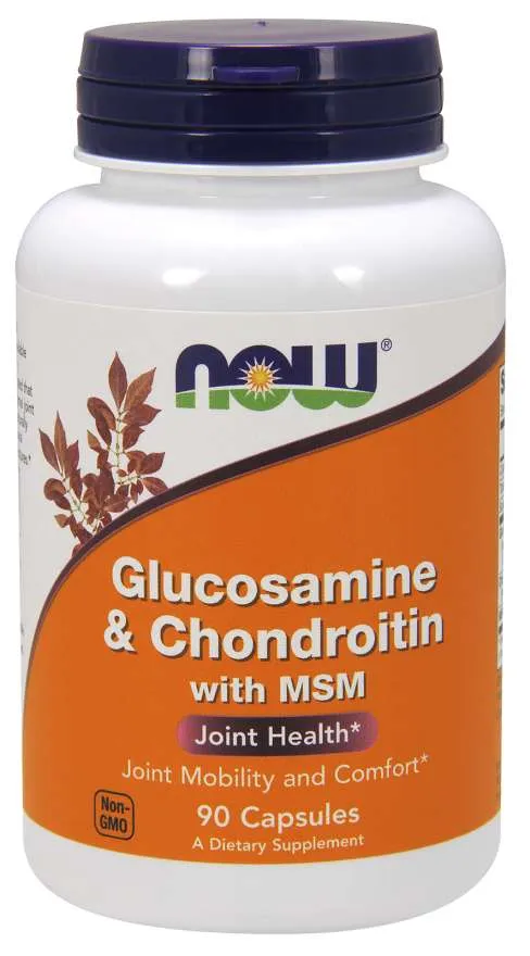 Now Glucosamine & Chondroitin MSM 90 Caps
