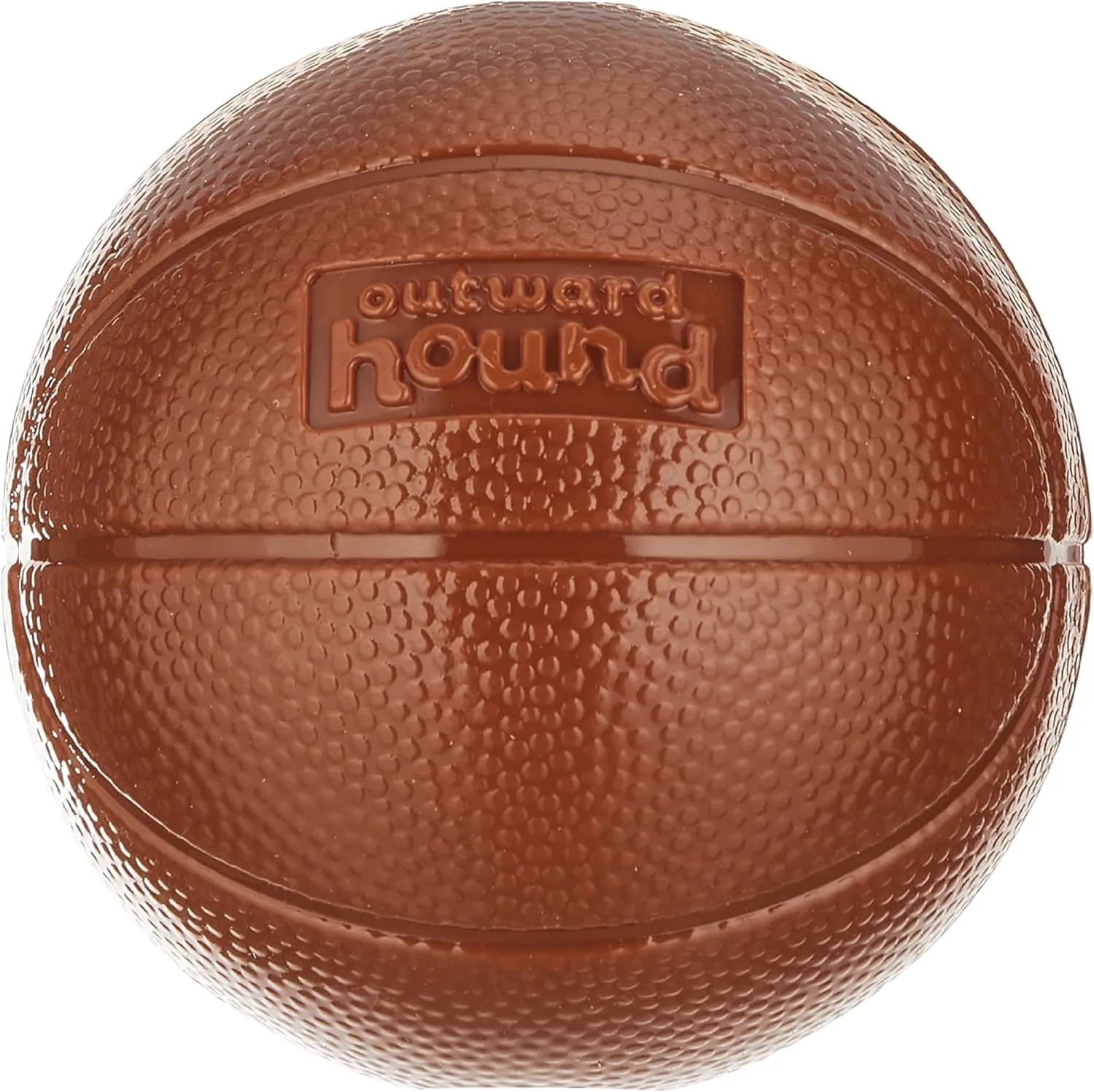 Outward Hound by Planet Dog Sport Ballz Basketball Durable Treat-Dispensing Fetch Ball Dog Toy
