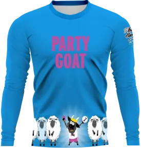 Party Goat Blue Long Sleeve