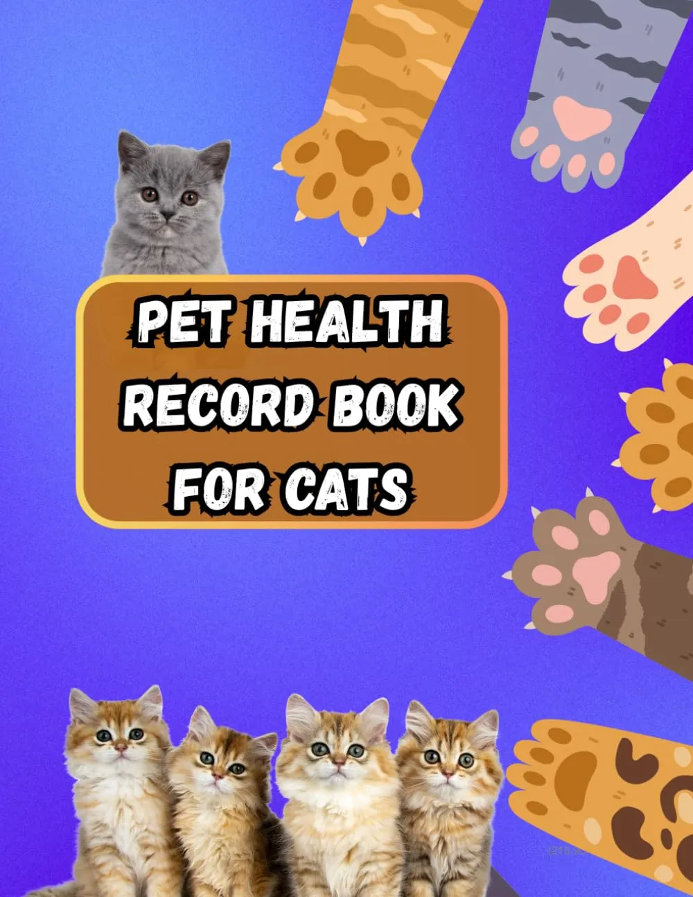 Pet Health Record Book for Cats: Veterinary and Vaccination Log | Track Medical History, Appointments, Medications & More Paperback  June 10, 2025
