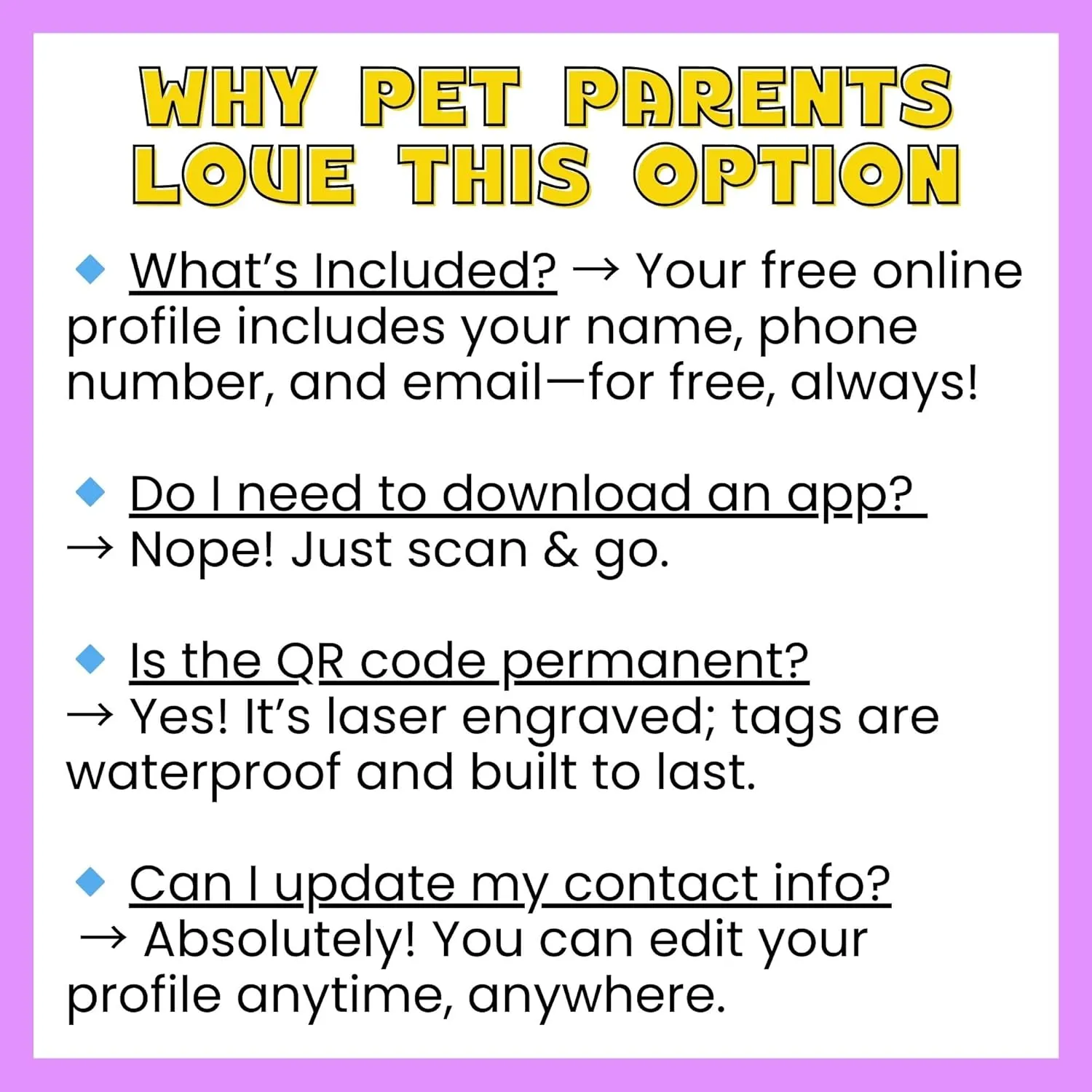 Pet ID Tag - Resident Crackhead - Unique Dog Tags with QR Code Engraved On Backside and Personalized Online Pet Profile (Resident Crackhead, Large (1.25 inch))