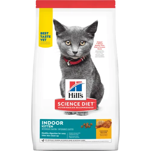 Science Diet Kitten Indoor Chicken Recipe Dry Cat Food