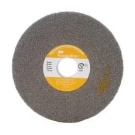 Scotch-Brite™ Light Deburring Wheel, LD-WL, 8S Fine, 8 in x 5/8 in x 3
in, 3 ea/Case
