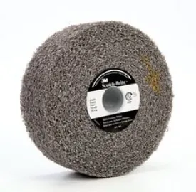Scotch-Brite™ Multi-Finishing Wheel, MU-WL, 2S Fine, 4 in x 1 in x 1 in,
3 ea/Case